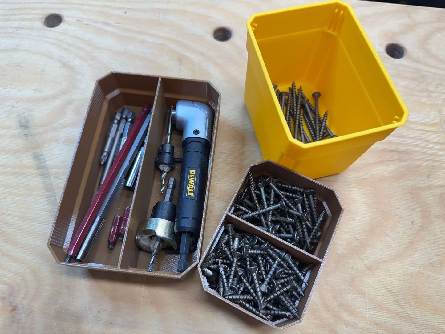 Inserts for Small Parts Organizers - DeWalt Deep Pro
