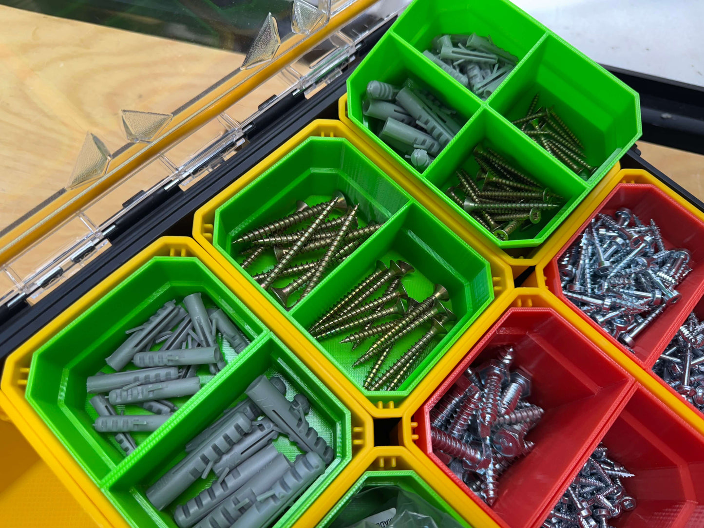 Inserts for Small Parts Organizers - DeWalt Deep Pro