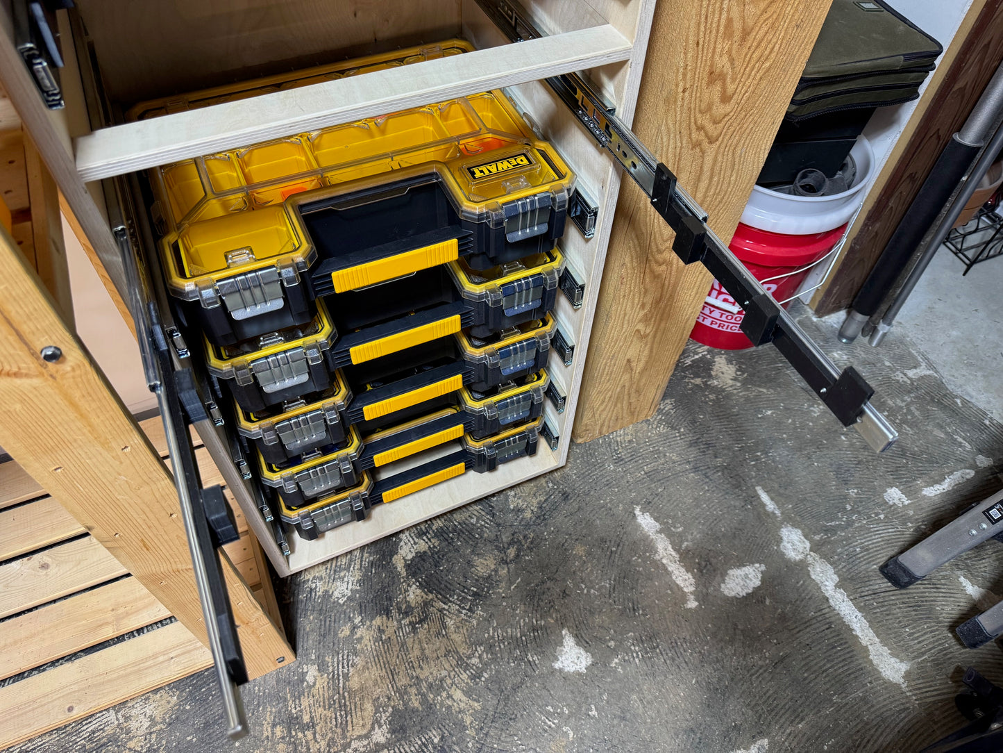 Drawer Slide Adaptors for DeWalt Pro Organizers