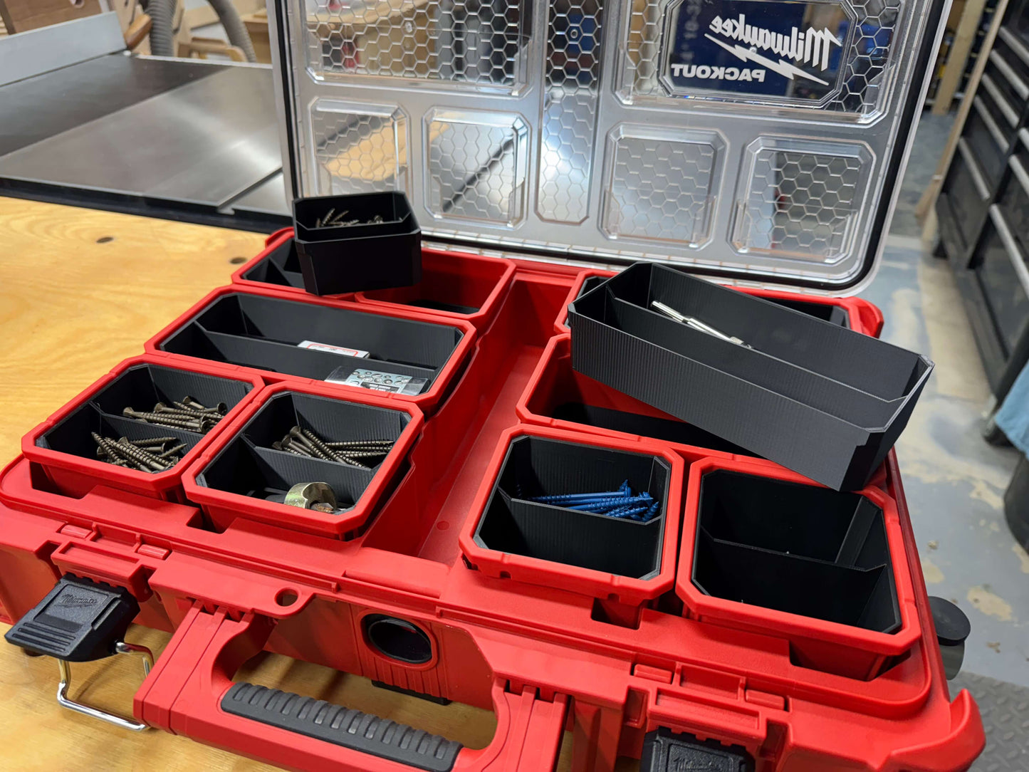 Tray Inserts for Small Parts Organizers - Milwaukee PACKOUT