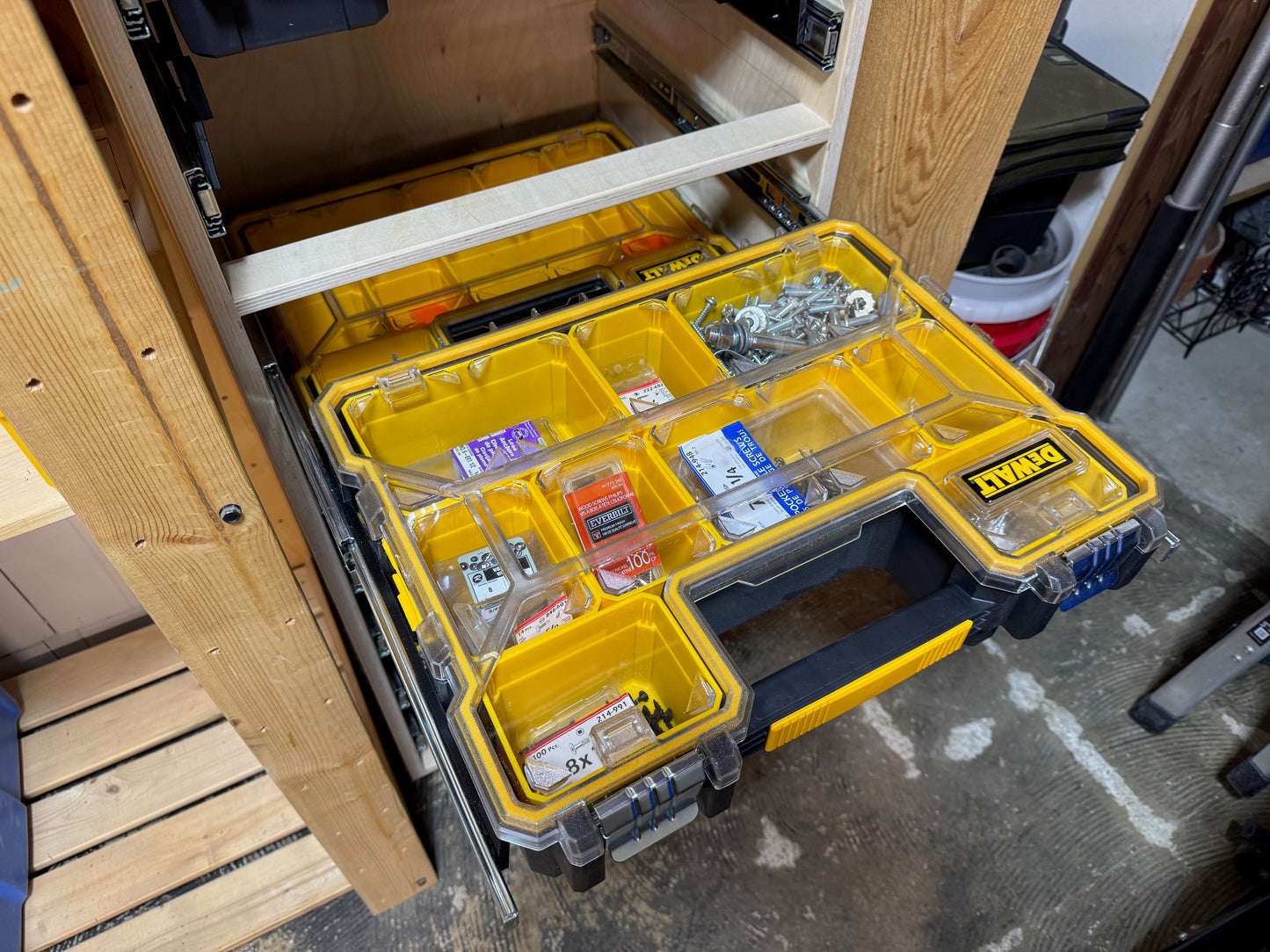 Drawer Slide Adaptors for DeWalt Pro Organizers