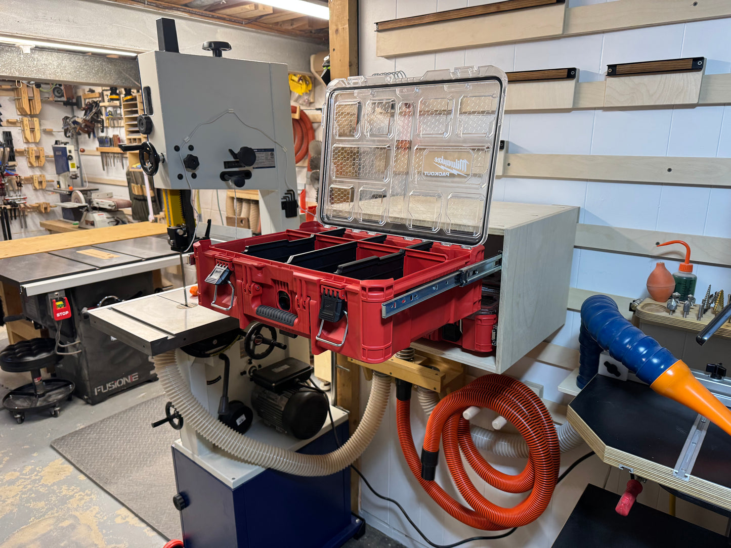 Drawer Slide Adapters for Milwaukee Packout tool boxes