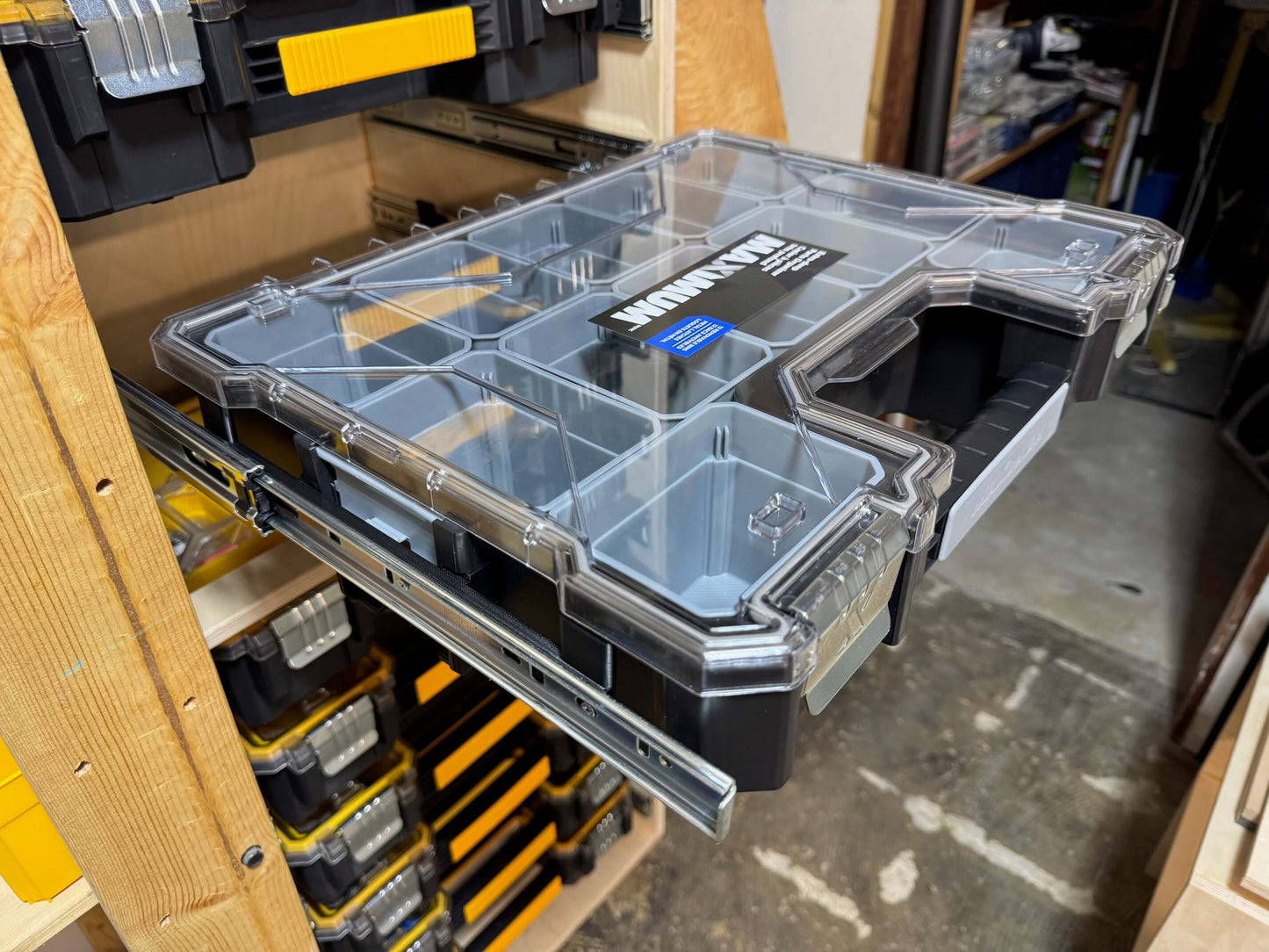 Drawer Slide Adapters for Mastercraft Maximum Organizers