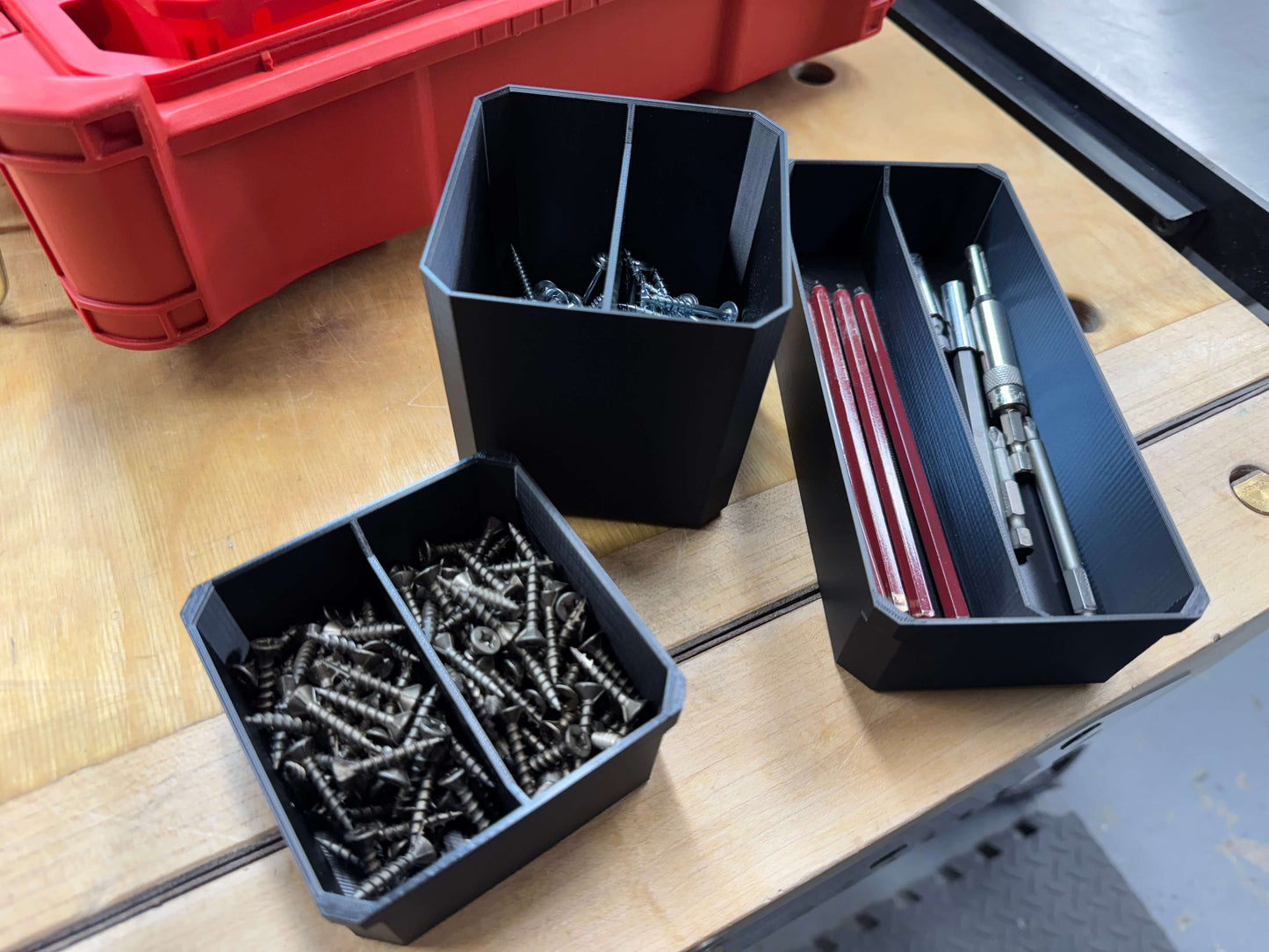 Inserts for Small Parts Organizers - Milwaukee PACKOUT