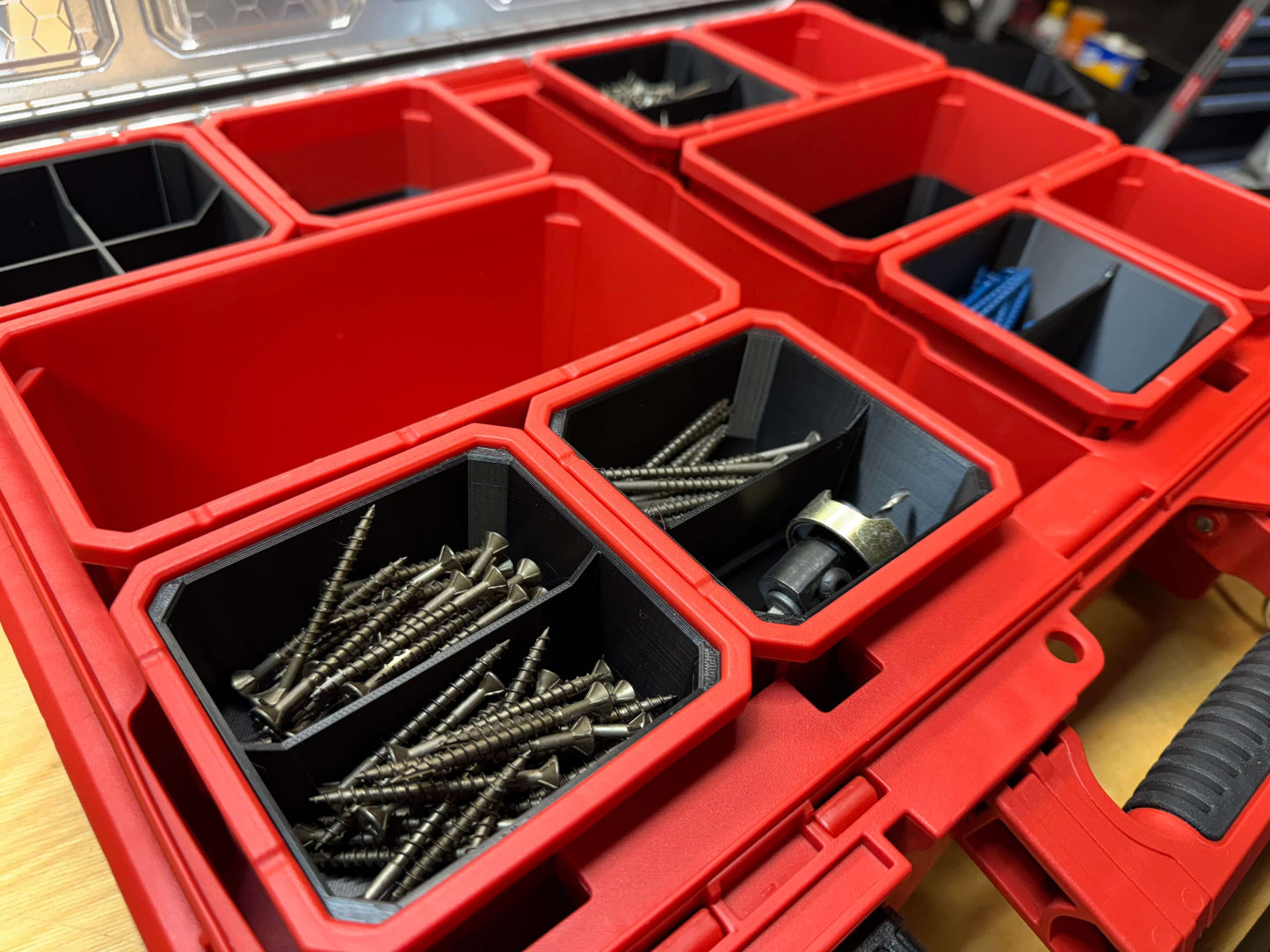 Inserts for Small Parts Organizers - Milwaukee PACKOUT